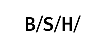 Logo BSH na białym tle